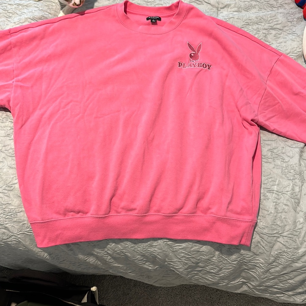 Playboy Hot Pink Sweatshirt